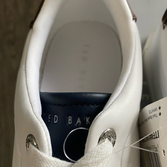 Ted Baker White Men's Sneakers - Picture 5 of 9